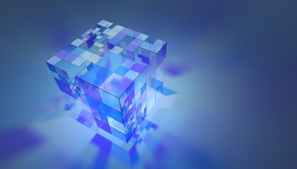 Poster - Abstract 3D Render