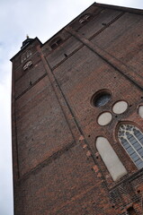 Wall Mural - Church architecture in Tangermunde, Germany 2011