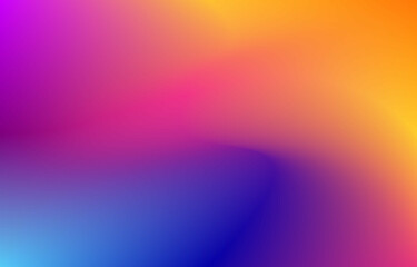 gradient fluid background with purple blue orange color. smooth gradient vector illustration. suitab