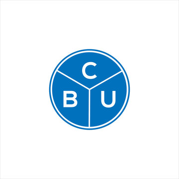 CBU letter logo design on White background. CBU creative initials letter logo concept. CBU letter design. 
