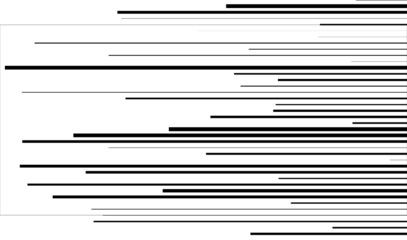 Fototapete - Random straight parallel lines, stripes geometric vector pattern