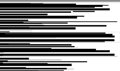 Fototapete - Random straight parallel lines, stripes geometric vector pattern