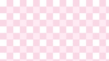 Cute Pastel Pink Checkerboard, Tartan, Gingham, Plaid, Checkered Pattern Background