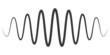 Heart pulse medicine logo icon, heart rate heart rate vector icon, radio wave amplitude sound peaks