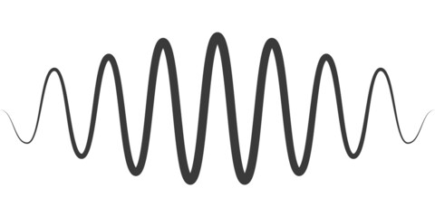 Poster - Heart pulse medicine logo icon, heart rate heart rate vector icon, radio wave amplitude sound peaks