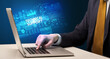 © ra2 studio - Businessman working on laptop concept