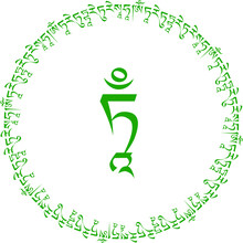 Tibetan Syllables Green Tara Mantra Om Tare Tuttare Ture Soha Is One Of The Most  Commonly Chanted Mantras In Tibetan Buddhism, And It Means Compassion, Strength And Healing.