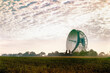 Jodrell Bank Lovell Radio Telescope, near Macclesfield, Cheshire, England.