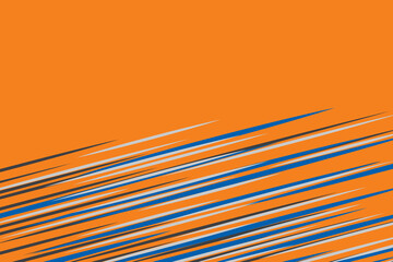 Aufkleber - Abstract background with colorful slash lines pattern and with some copy space area