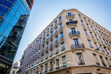 Canvas Print - Dans les rues de Lyon