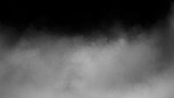 Fototapeta Sport - smoke on black background