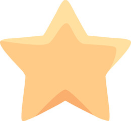 star icon cartoon illustration