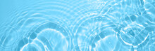 Summer Blue Rippled Water Background