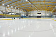 indoor Ice Hockey Rink , hockey arena.