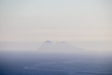 Wall Mural - Looking south to the Coronado Islands, sitting off the coast of Baja California, Mexico