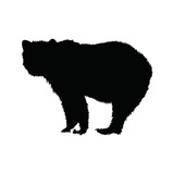 Fototapeta Pokój dzieciecy - logo of a strong and brave bear