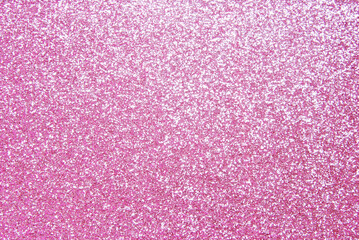 Pink sparkle glitter paper texture as background