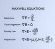 MAXWELL EQUATIONS concept