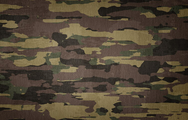 Wall Mural - camouflage cloth texture. abstract background and texture for design.