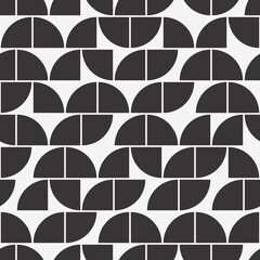 Poster - Black quarters seamless canvas. Vector.