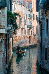 Wall Mural - Venice Italy - February 28, 2022 - Venetian gondola
