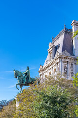 Canvas Print - Paris, the city hall