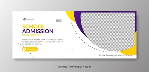 web banner template.