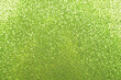 Abstract background texture of green glitter