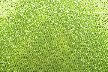 Wall Mural - Abstract background texture of green glitter