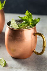 Poster - Boozy Refreshing Irish Mule Cocktail