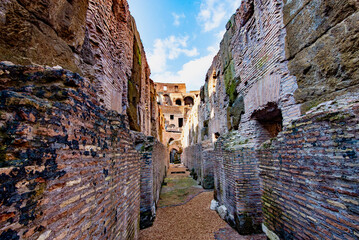 Sticker - panorama eternal city of Rome in Italy