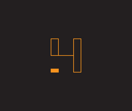 Modern Abstract H Letter Logo Design
