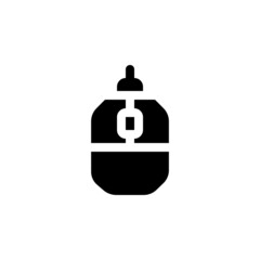 Poster - mouse vector icon. computer component icon solid style. perfect use for logo, presentation, website, and more. simple modern icon design solid style