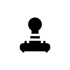 Poster - joystick vector icon. computer component icon solid style. perfect use for logo, presentation, website, and more. simple modern icon design solid style