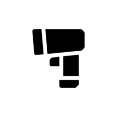 Poster - barcode reader vector icon. computer component icon solid style. perfect use for logo, presentation, website, and more. simple modern icon design solid style