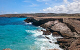 Fototapeta  - Coast of Noord - Aruba