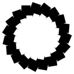 Poster - Circular pattern. Decoration and decor.