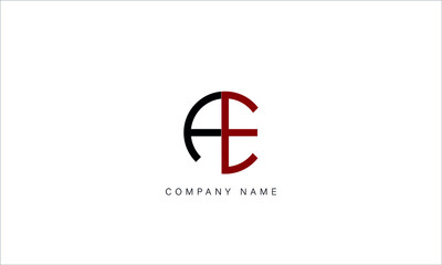 AE, EA, AE, letters logo monogram