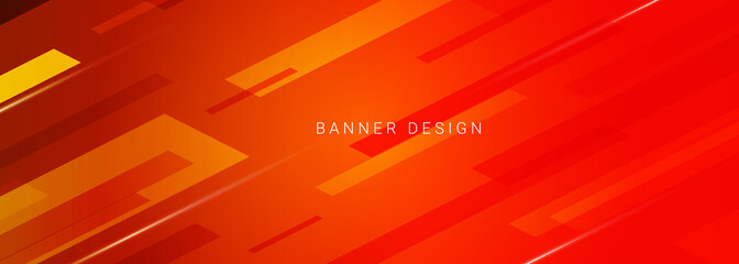 Wall Mural - Abstract geometric elegant modern pattern colorful banner background