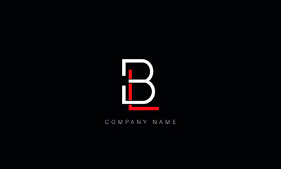 bl, lb, bl, letters logo monogram