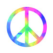 peace sign, peace symbol, peace vector illustration