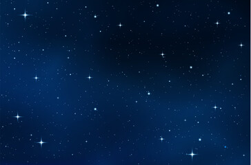 star background in space, galaxy, starry night sky