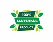 © muh - 100% natural food certified label