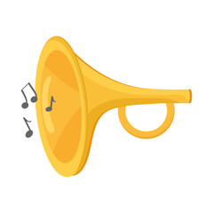 Sticker - trumpet musical instrument