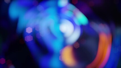 Defocused Multicolor Gradient Background Loop
