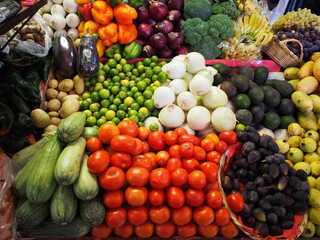 Brilliant Color Apetizing Farmer's Market