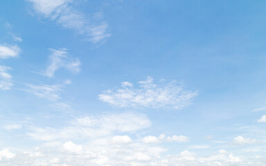 Wall Mural - blue sky with clouds