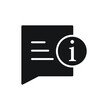 © Erta - info help desk icon design. vector illustration