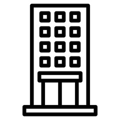 Wall Mural - enterprise outline style icon