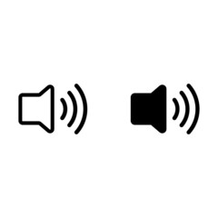 Sticker - Speaker icon